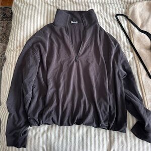 Black SeaSoft Quarter-Zip Pullover